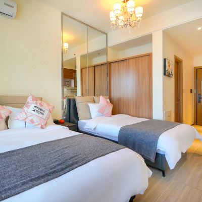 商务城景双床房