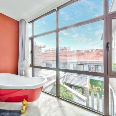 香榭—阳台浴缸大床房—温馨二人世界-地暖