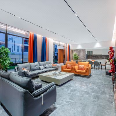 小蓝の8房洋房别墅『KTV麻将烧烤厨房』