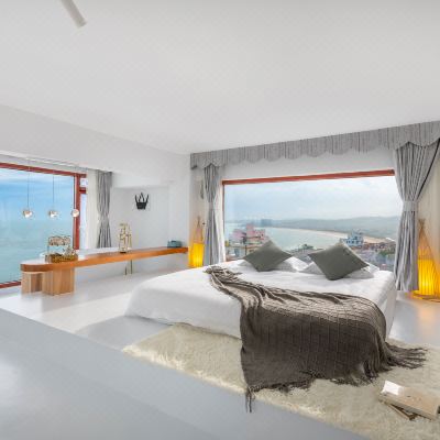 露台日落海景复式亲子套房