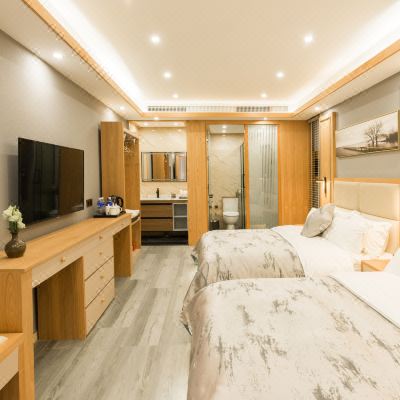 自在·庭院双床房