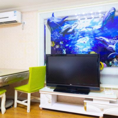 豪华河景欧式双大床房