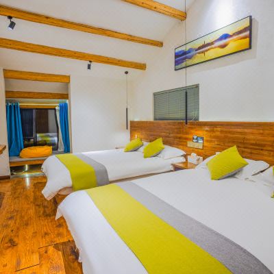 地暖·溪墅·景观双床房