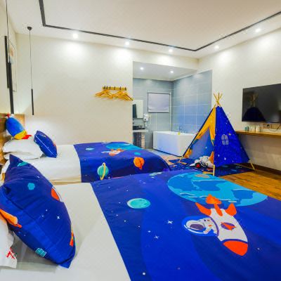 地暖•溪墅•庭院亲子房