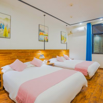 地暖·溪墅·庭院双床房