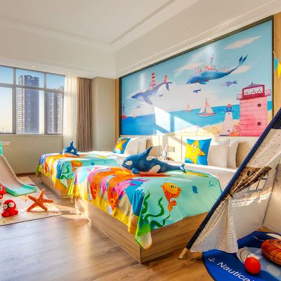 海洋主题亲子房