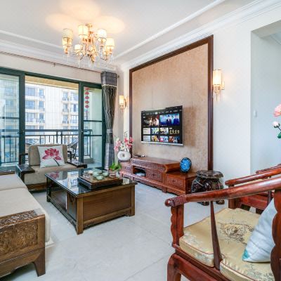 中式两卧园景套房