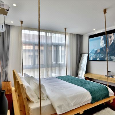 浮生若梦投影吊床房