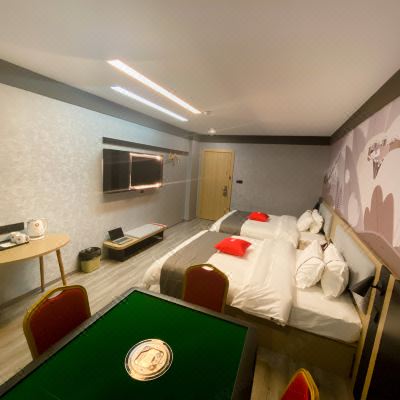 麻将双床房