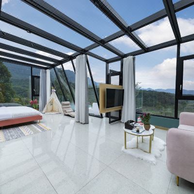 360度全景星空大床房