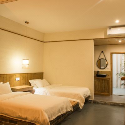 雅集·园景三床套房