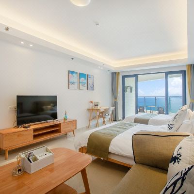 温馨海景双床套房