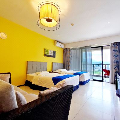 豪华湾景复式三床房