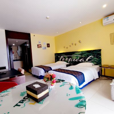 豪华湾景双床房