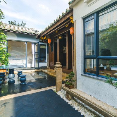 白鹿精舍•三室一厅温泉池独院