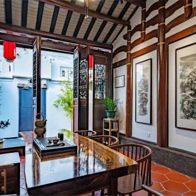 槐庐·三室一厅温泉池独院