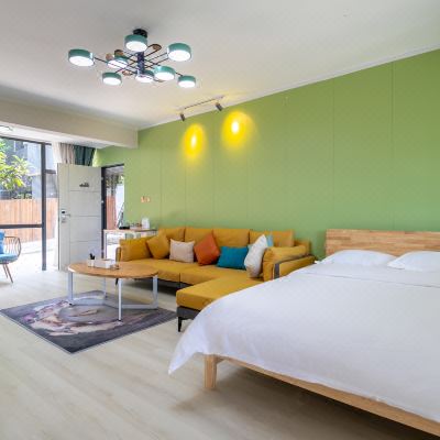 星梦畔山花园套房（室外独立泡池）