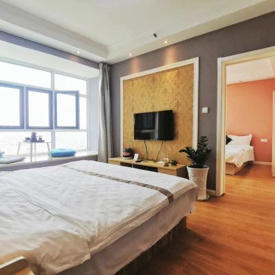 轻奢风海景双床套房