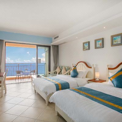 180度正面全海景双床房