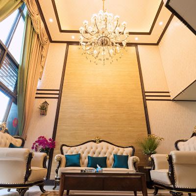 天然温泉|富力七房别墅-麻将+K房+电烤