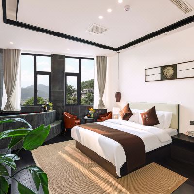 一生所爱温泉山景大床房