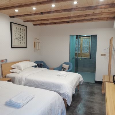 四合院·茶舍双床房