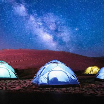 沙漠海洋露营小帐篷(公共卫浴)