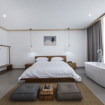 逍遥居豪华庭院大床房