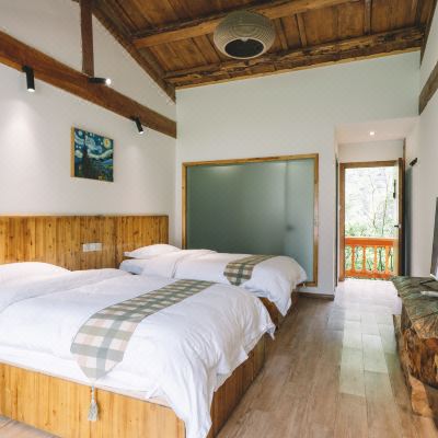 雪山观景双床房