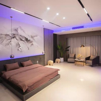 穹陆一晨光一豪华观影大床房【庭院音乐漫步+紧邻丽景门十字街】