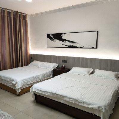 拾贰一舒适一家庭双床房【庭院音乐漫步+紧邻丽景门十字街】