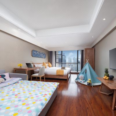 亲子双床房（洗衣机+冰箱）