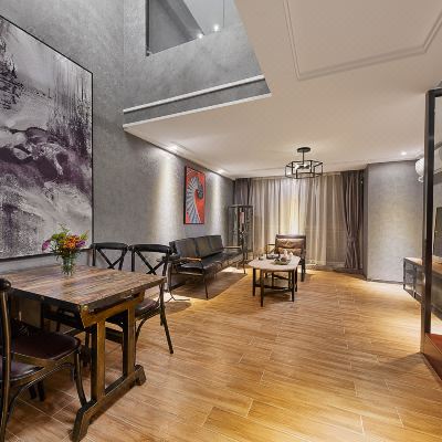 轻奢复式两房一厅套房