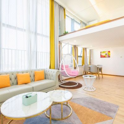 港珠澳景复式一室两厅双床轰趴房