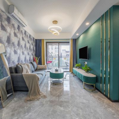 高层景观两卧套房