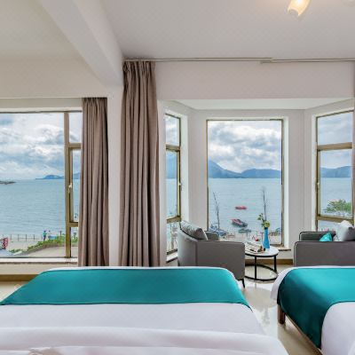 沐风·海景双床房（茶具+冰箱+高端床垫）