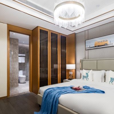 园景家庭双卧套房