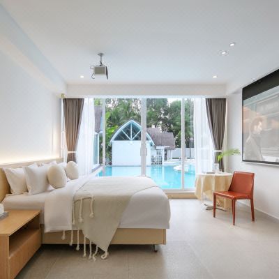 雾野墅屋影音大床房-智能语音