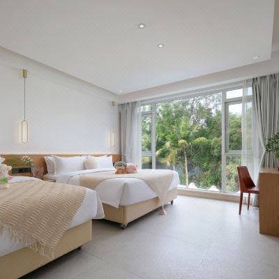 白露椰林亲子房-智能语音