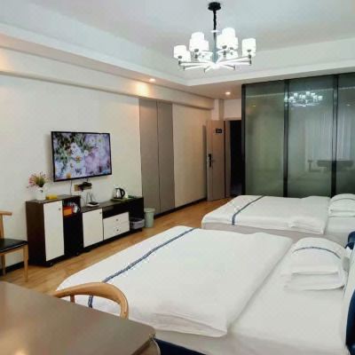 商务麻将双床房