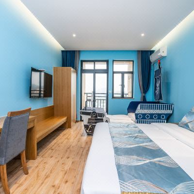 天空遨游海盗船主题双床房