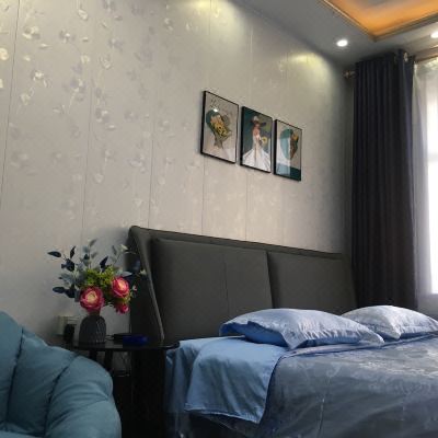 蓝色的风大床房