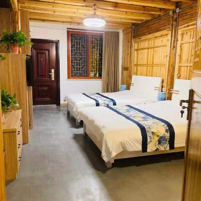 总统山景双床房