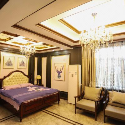 美式轻奢家庭房