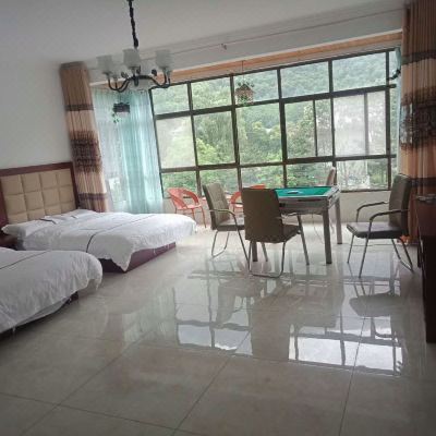 豪华麻将双床房