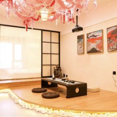 浪漫樱花（投影仪+密码锁）826房