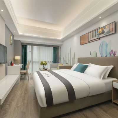 禧悦高级大床房（零压床垫+冰箱洗衣机）