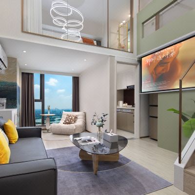 禧悦轻奢LOFT两居室（洗衣机+冰箱）