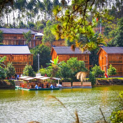 麻将房湖景独栋别墅