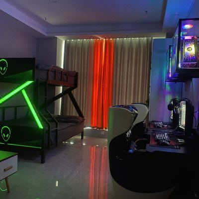 御茗电竞双人间[RTX2080+i5+10600KF+G610+G502+2K+144HZ]